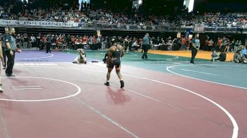 6A 100 lbs Cons. Round 1 - Trinitee Hobbs, Coppell vs Escarleth Pena, Richardson