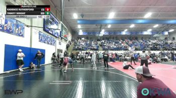 117 lbs Rr Rnd 2 - Kadence Rutherford, Grove Takedown Club vs Trinity Wright, IRONMEN Wrestling Club