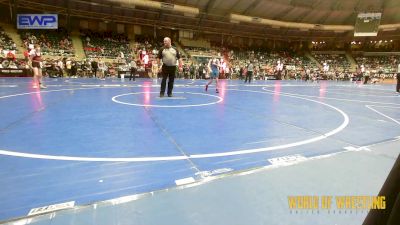 100 lbs Consi Of 16 #1 - Brodee Bryan, Shelton Wrestling Academy vs Mason Delk, Honey Badgers Wrestling Club