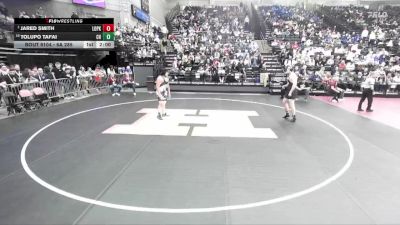 6A 285 lbs Champ. Round 1 - Jared Smith, Lone Peak vs Tolupo Tafai, Copper Hills