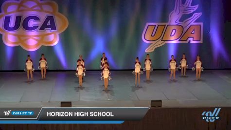 Horizon High School [2018 Junior Varsity Pom Day 1] UCA UDA Mile High Championship