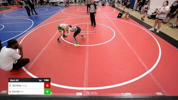 76 lbs Semifinal - Ronan Winkle, R.A.W. vs Armond Goree, Pin-King All Stars