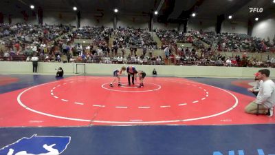 73 lbs Round Of 16 - Carter Prescott, Woodland Wrestling vs Crews McGill, Georgia