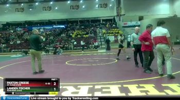 125 lbs Cons. Semi - Landen Fischer, Northern State vs Paxton Creese, St. Cloud State