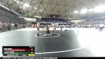 140 lbs Champ. Round 1 - Darin Ware, Twin City Wrestling Club vs Jon Rose, Anacortes Hawkeyes Wrestling Club