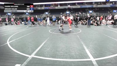 200 lbs Semifinal - Ciarra Williams, Team Missouri vs Breann Cullen, SOTM-Lady Outlaws