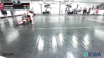 98 lbs Rr Rnd 3 - Kaiden Burt, Wagoner Takedown Club vs Wyatt Haire, Verdigris Youth Wrestling