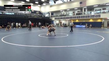 157 lbs Quarterfinal - Chris Guerrero, Victor Valley College vs Anthony Marquez, Santa Ana College