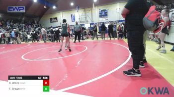 102-110 lbs Semifinal - Kawehi White, Henryetta Knights Wrestling Club vs Faylen Brown, Sperry Wrestling Club