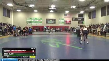 150 lbs Cons. Round 1 - Disney Garcia-Martinez, Bonanza vs Mica Klein, Douglas