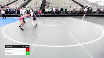 108-H lbs Consi Of 4 - Derrik Horton, Paulsboro vs Charlie Lussier, MetroWest United Wrestling Club