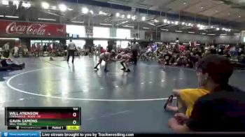 100 lbs Round 7 (8 Team) - Gavin Samons, Well Trained vs Will Atkinson, Stronghold - Black