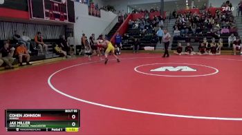 138 lbs Cons. Round 2 - Cohen Johnson, Marion vs Jax Miller, West Delaware, Manchester