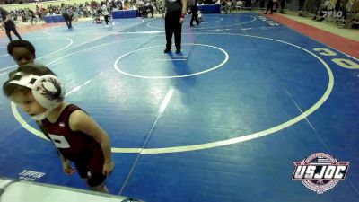 46 lbs Round Of 64 - Easton Klinglesmith, Perry Wrestling Academy vs Chax Spencer, HBT Grapplers