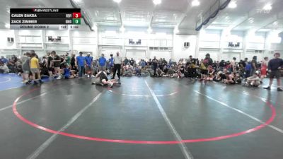 150 lbs Round Robin 2 - Calen Saksa, Revival Orange-MS vs Zack Zimmer, Ohio Gold-MS