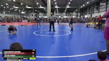 138 lbs Semis (4 Team) - Jacob Perry, BEASTWORKS WRESTLING CLUB vs MACKENZIE SHAVER, NORTH CAROLINA WRESTLING FACTORY - RED