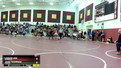 190 lbs Semifinal - Landon Linn, Wadsworth vs James Thompson, Garfield