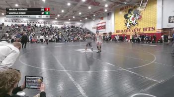 126 lbs Cons. Round 7 - Mason Hermes, Edison vs Lincoln Rohr, Massillon Perry