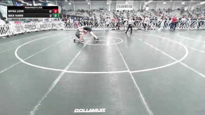 152 lbs Round Of 64 - Myka Love, UT vs Max Haws, AZ