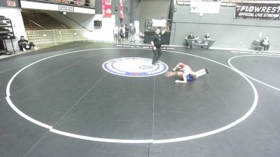 86 lbs 5th Place Match - Babken Kazarian vs Elijah Flores, Legacy Wrestling Center