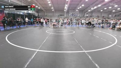 126 lbs Quarterfinal - Van Smith, Team Shutt Rioux - HSB vs Case Bridge, Indiana Outlaws Black - HSB