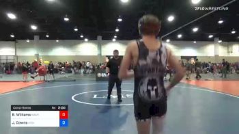 114 lbs Consolation - Bradley Williams, Warrior Wrestling Club vs Jason Downs, Michigan