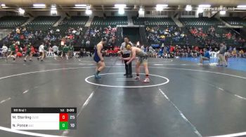 184 lbs Prelims - Micah Sterling, Cloud County vs Nick Ponce, Otero Junior College