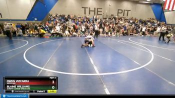 104 lbs Cons. Round 3 - Owen Vizcarra, Westlake vs Blaine Williams, Jordan Junior Wrestling