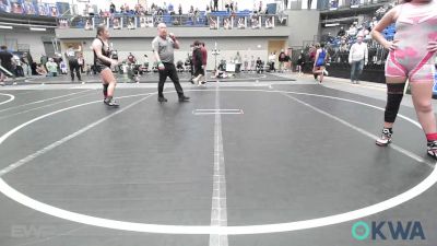 165-175 lbs Rr Rnd 2 - Jaeda Blackeagle, Clinton Youth Wrestling vs Addison Jones, Unattached