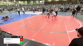 98 lbs Consi Of 8 #2 - Zane Coefield, Imys vs Luis Ramos Jr, Run To Danger