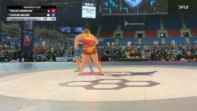 235 lbs Cons. Semis - Khloe Henshaw, AL vs Caylee Miller, NM