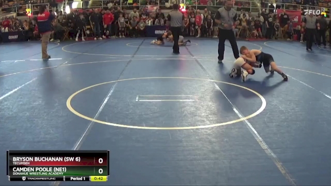 72 lbs Champ. Round 1 - Camden Poole (ne1), Donahue Wrestling Academy ...