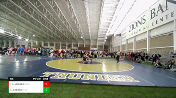 155 lbs Cons. Round 5 - Lydia Jessen, Weber vs Leena Lacayo, Pleasant Grove