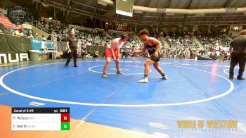 Consi Of 8 #2 - Preston Wilson, Webb City Youth Wrestling vs Treyton Werth, Alpha Elite