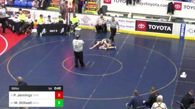 96 lbs Consi Of 16 #2 - Parker Jennings, Trinity vs Michael Stillwell, Malvern Prep