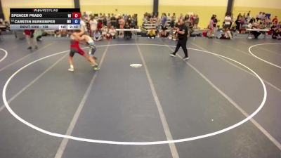 138 lbs Cons. Round 4 - Spencer Prado, WI vs Carsten Burkemper, MO