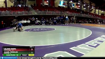 120 lbs Round 1 (16 Team) - Daniel Morales, Schuyler vs Leland Sindel, Lincoln East