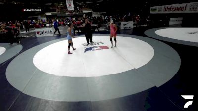 Quarters - Jaelyn Unpingco, One Shot Wrestling vs Liliana Manzo, Thunder Wrestling Club