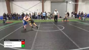 110 lbs 3rd Place - Marcus Sweeney, Filipe Trained vs Gavin Reynolds, Westfield