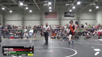 165 lbs Champ. Round 1 - Zane Lakin, Larned Jr. Indians vs Jayce Bousum, Tonganoxie