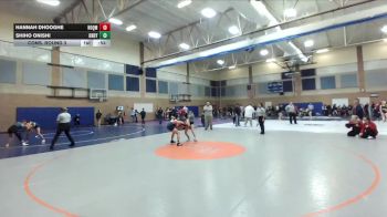 115lbs Cons. Round 3 - Shiho Onishi, Kennedy Catholic (Girls) vs Hannah Dhooghe, Hoquiam (Girls)