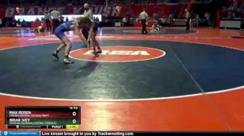 1 lbs Champ. Round 1 - Max Rosen, Chicago (DePaul College Prep) vs Briar Ivey, Sterling (Newman Central Catholic)