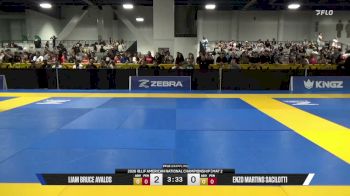 Enzo Martins Sacilotti vs Liam Bruce Avalos 2026 American National IBJJF Jiu-Jitsu Championship