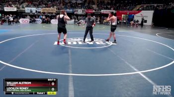 285 lbs Cons. Round 2 - William Alstrom, St. Mary`s vs Lochlyn Roney, Kenai Central High School