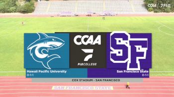 Replay: Hawaii Pacific vs SF State | Sep 11 @ 12 PM