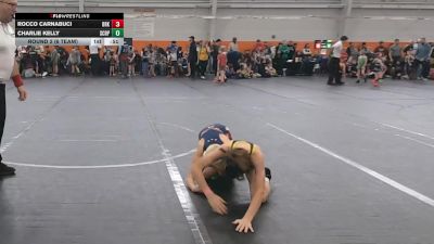 76 lbs Round 2 (6 Team) - Rocco Carnabuci, Brecksville vs Charlie Kelly, Florida Scorpions