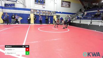 90 lbs Rr Rnd 5 - Kayden Walker, Tulsa Blue T Panthers vs Chief Bourne, Mojo Grappling Academy