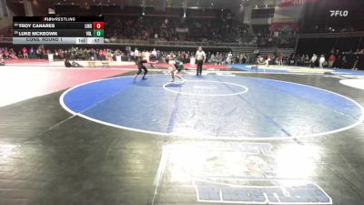 126 lbs Cons. Round 1 - Troy Canares, Lincoln (Stockton) vs Luke Mckeown, Vista Del Lago