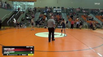 108 lbs Round 2 - Caleb Barry, Buckhorn vs Weston Sipe, James Clemens HS