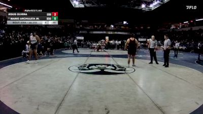 4A 285 lbs Champ. Round 1 - David Gutierrez, Socorro vs Kiernan Bell, Grants